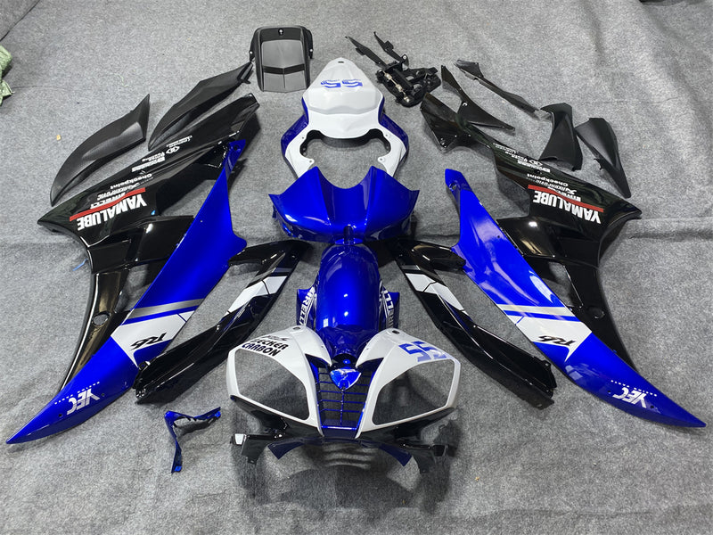 Amotopart Yamaha YZF 600 R6 2006-2007 Fairing Kit Bodywork Plastic ABS