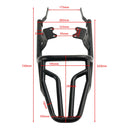 Top Rack Luggage Carrier - Black for Street Twin / Speed Twin 900cc 2016 - 2024