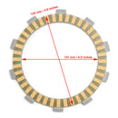 Clutch Friction Plate Kit for Husqvarna Norden 901 Expedition 2023-2024