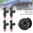 4PCS Fuel Injector 16450-PWC-J01 Fit HONDA CIVIC 1.8L 2006-2014 MP4274