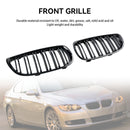 Gloss Black Front Kidney Grill Grille Fit BMW E92 E93 328i 335i 2006-2010 2DR