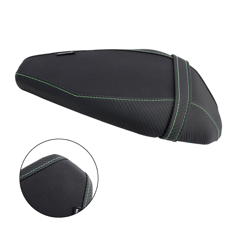 Rear Passenger Seat Cushion Pu Pillion Flat Green For Kawasaki Zx-10R/Rr 21-23 Green