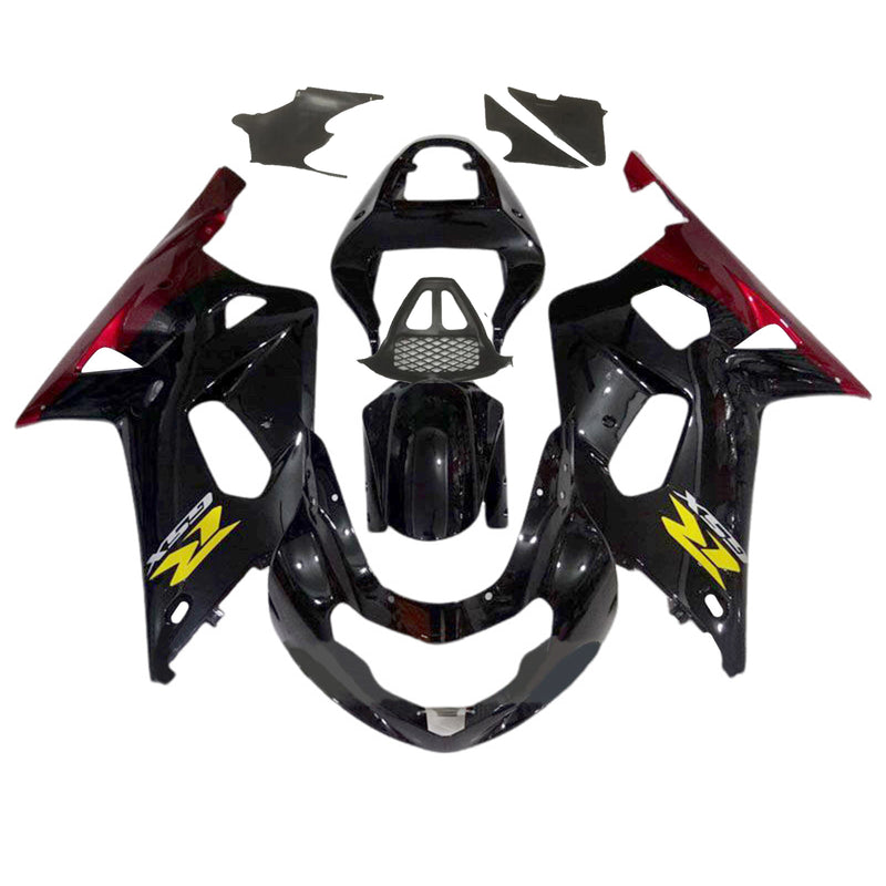 Amotopart Suzuki GSXR1000 2000-2002 K1 K2 Fairing Kit Bodywork Plastic ABS