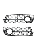 2PCS Fog Light Cover Grille Grill 8J0807682 Fit Audi TT MK2 2007-2010