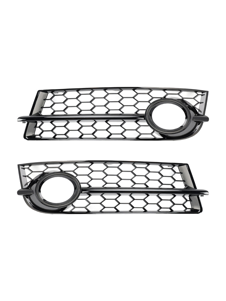 2PCS Fog Light Cover Grille Grill 8J0807682 Fit Audi TT MK2 2007-2010