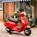 Dual Electric 6V Ride On Motorcycle Toy Car For Kid 3 Wheeler Toy Car Red