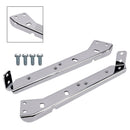 Pair Saddlebag Rail Support Holder 90718-79C For Touring Road Glide Flt 85-08
