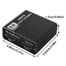 8K HDMI 1 to 2 Splitter HD2.1 8K60hz/4K120hz/1080P240hz with EDID Splitter 1x2
