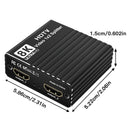 8K HDMI 1 to 2 Splitter HD2.1 8K60hz/4K120hz/1080P240hz w EDID 1 Input 2 Output