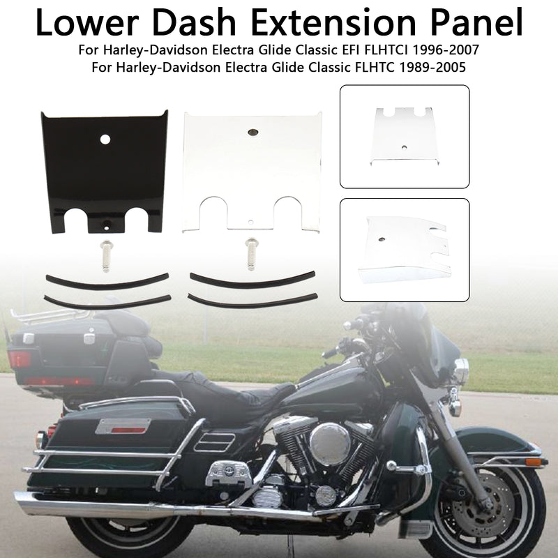 Lower Dash Extension Panel For Electra Glide Road Glide FLHT FLTC 89-07