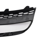 Gloss Black Front Fog Light Grill Covers Fit Audi A3 8V Sedan 2013-2016