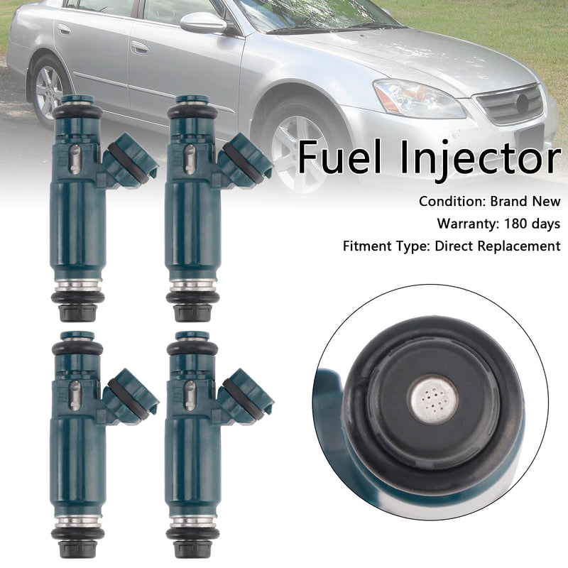 4PCS Fuel Injector 195500-4390 Fit Nissan Altima Sentra 2.5L 2002-2006