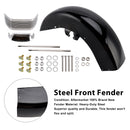 Steel Front Fender Mudguard For Touring Electra Glide Ultra Limited 2014-2024
