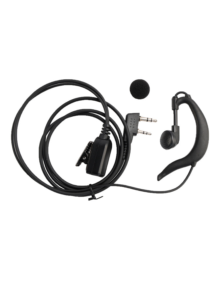 K-326-929 Earhook Headset For TK-208 TH-D7 RPU416A KG-UVD1 TG-K4AT PX-777 UV-5RA
