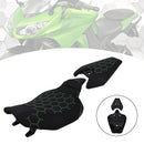 2014-2025 2024 For Kawasaki Z1000 Driver&Passenger Seat Kit Rear Cushion Green2
