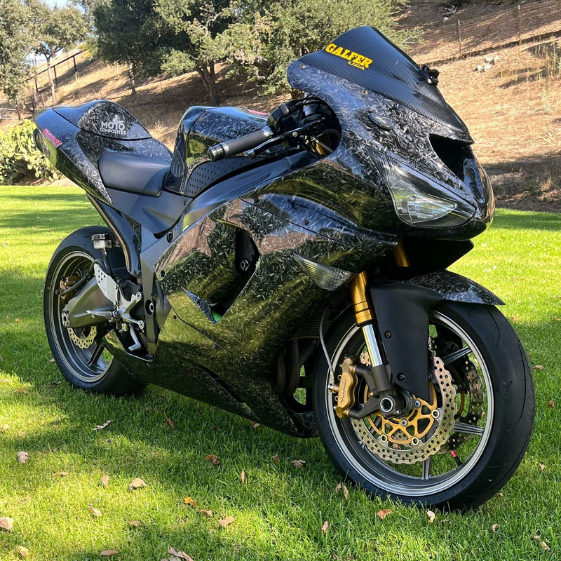 Injection Fairing Kit Bodywork Plastic ABS fit For Kawasaki ZX6R 636 2005-2006