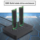 NVME SATA M.2 SSD Docking Station Duplicator SSD Solid State Drive Enclosure for US