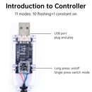 LED-Screen Devil's Eye Car Eye Light Truck Dynamic LED Light