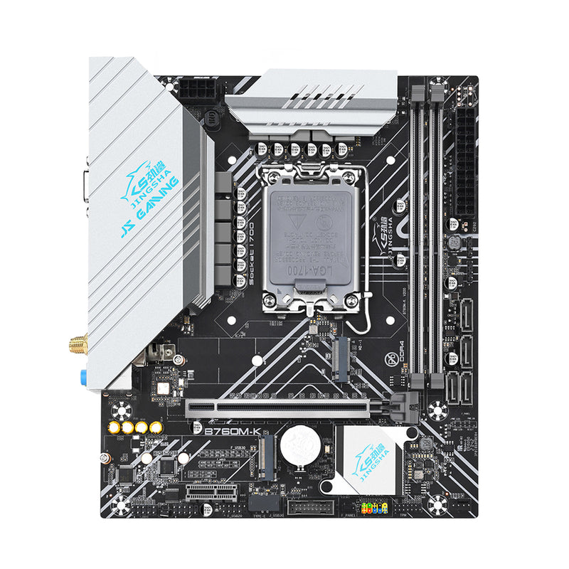 B760M-K Motherboard LGA-1700 pin DDR4 Memory Dual M.2 Interface supports WIFI