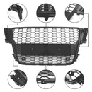 08-12 AUDI A5 S5 B8 RS5 Style Hood Henycomb Sport mesh Grille Grill Generic
