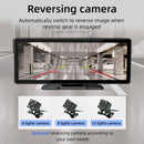 10.26" Wireless Carplay Bluetooth Stereo Radio FM Car MP5 Player + 4 LED Camera