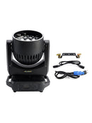 19x20W LED Zoom Moving Head Stage Light RGBW DMX Beam Wash Lighting DJ Disco