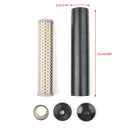 New & Durable 1/2-28 Billet Aluminum Fuel Filter with Low Profile Design for Napa 4003 and Wix 24003