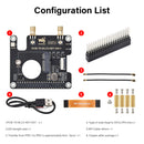Raspberry Pi 5 PCIe to M.2 E Key Expansion Board For NGFF Wireless Network Card