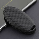 Leather Silicone Car Key Case Cover With Buckle For Nissan