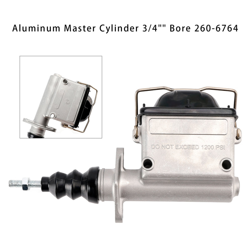 Aluminum Master Cylinder 3/4" Bore 260-6764