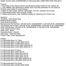 Heater Control Valve A2308300084 For Mercedes-Benz S560 S550 S350 2003-2012