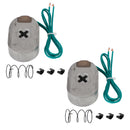 12" Electric Trailer Axle Brake Magnet Replacement Kit Fit 3500lbs Axles