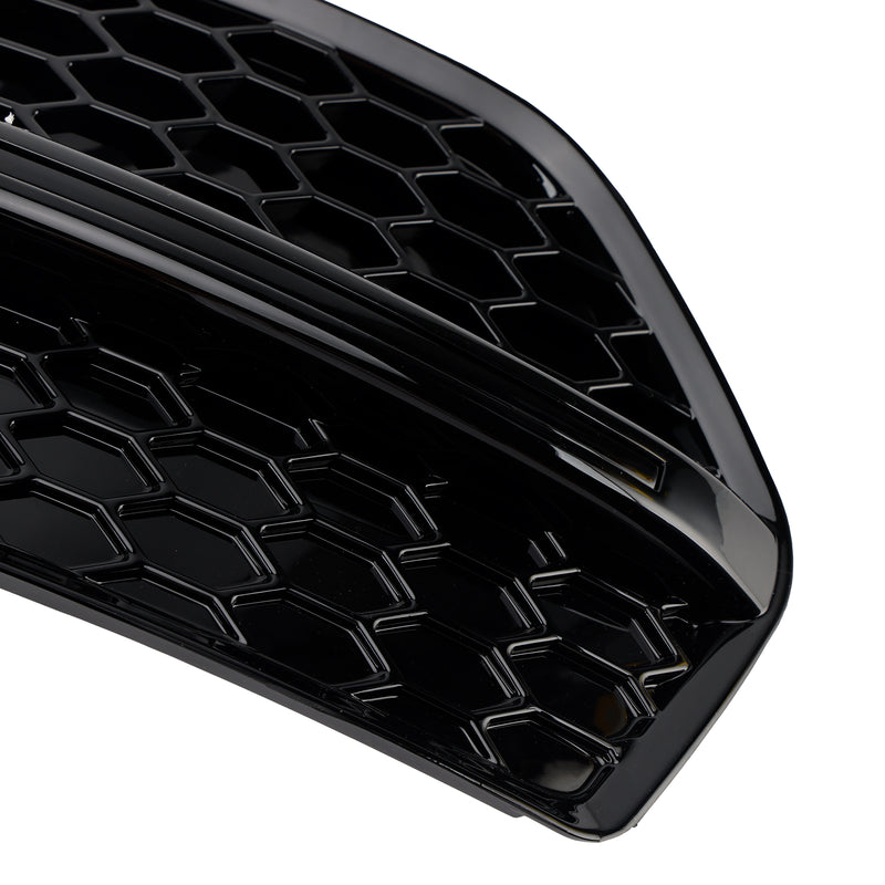 2PCS Front Bumper Grill Fog Light Lamp Covers Fit Audi Q5 2009-2012