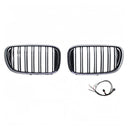 07.2015-01.2019 For BMW 7 Series G11 Long-Wheel Base Pre-Facelift Front Kidney Grill Grille