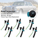 6PCS Fuel Injector 0280150036 Fit Mercedes-Benz 280SEL 450SE 280SEL 4.5L V8