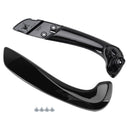 Front Left Inner Door Handle Base+Cover Set Black for Renault Megane MK3 Fluence
