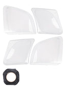 Left+Right Front Headlight Clear Lens For Lexus LX470 1998-2007