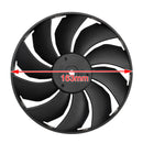 Honda CBR1000RR 2004-2016 CBR600RR 2003-2016 Engine Radiator Cooling Fan Blade