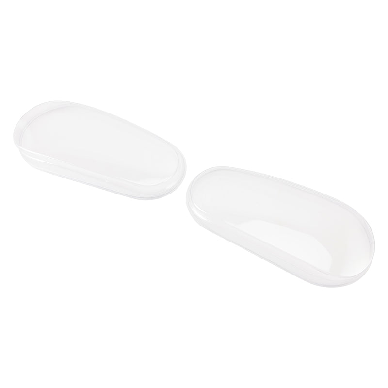 Left+Right Headlight Lens Shell Cover Lampshade For VW MK4 Golf/GTI/R32 99-2005