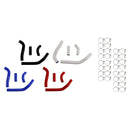 Silicone Radiator coolant Hose kit Fit For Honda CRF450R RX RWE 21-25