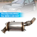 Diesel Particulate Filter DPF for BMW 120d 320d 520d 163bhp 177bhp 184bhp N47