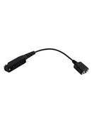K Interface 2Pin Headset Port Converter Cable for Sepura STP8000 STP8030 STP8035