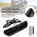 Front Fairing Air Vent LED Light For Touring Street Glide 2014-2024