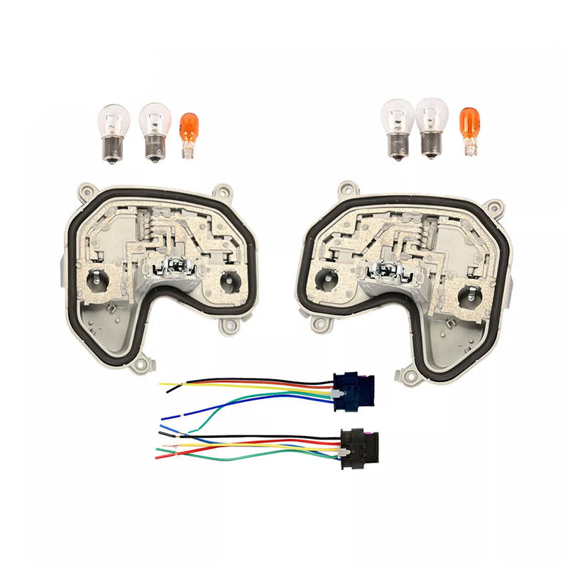 2PCS Rear Tail Light Bracket & Plug Bulb 68270837/92AA For Jeep Renegade 15-23
