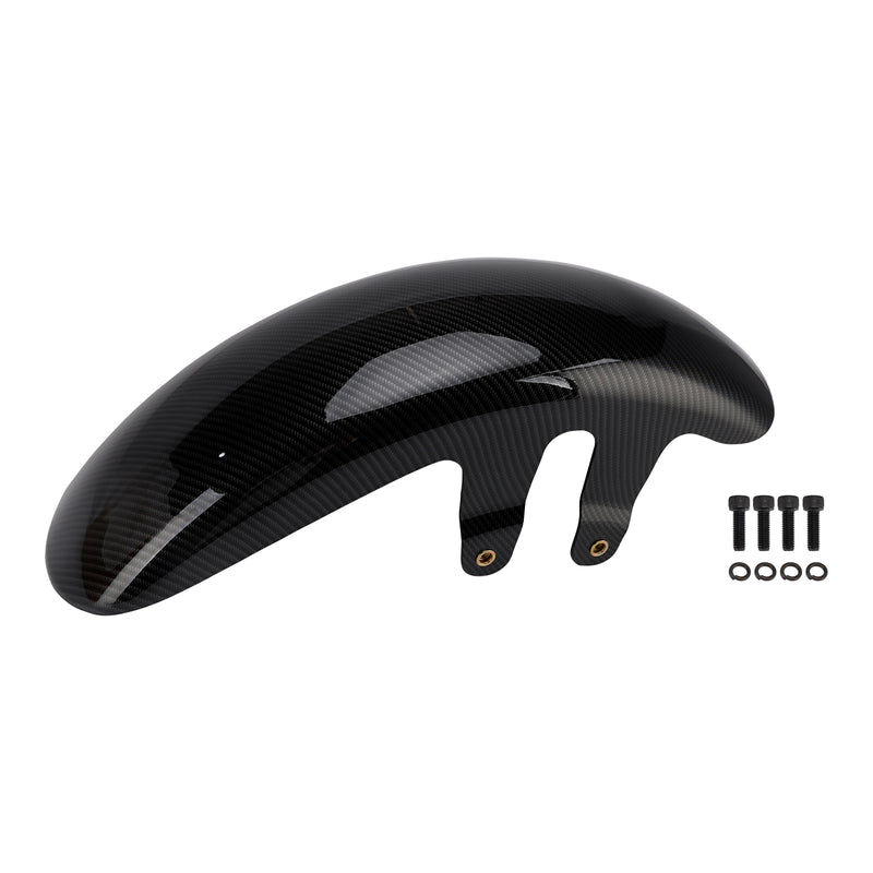 Front Fender Mudguard Fairing For Touring CVO Road Glide / Street Glide 23-25 Carbon
