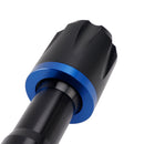Cnc Anti-Crash Frame Sliders Protector Blue For Yamaha Yzf-R7 Yzf R7 2021-2023
