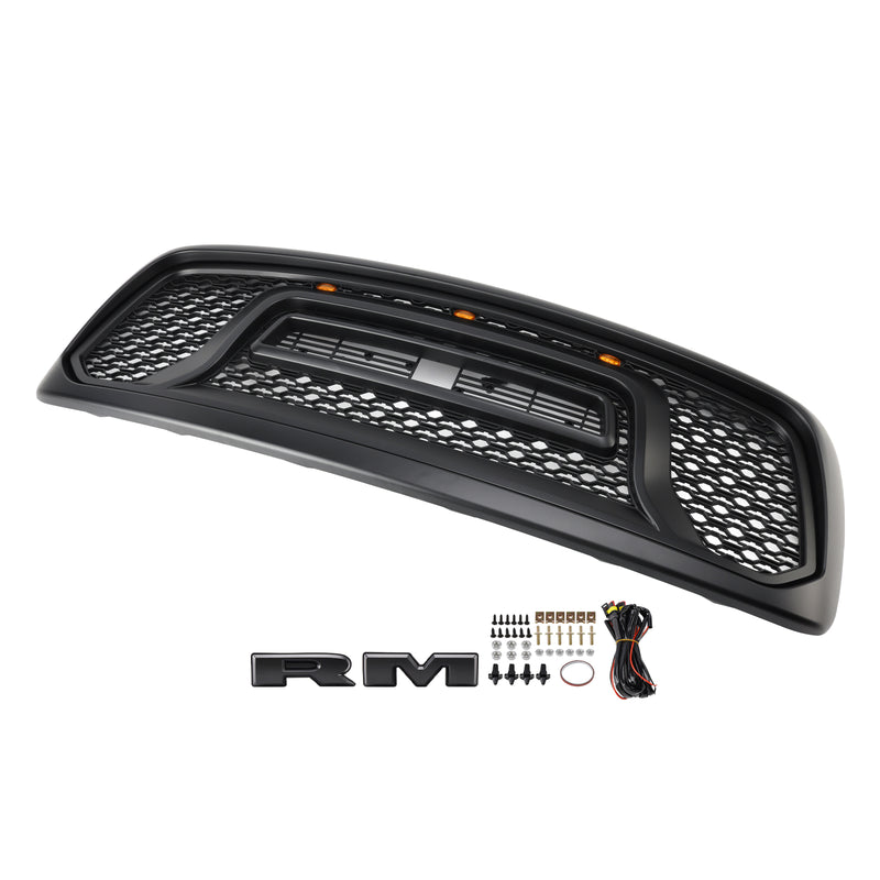 Front Bumper Grill Grille Fit Dodge RAM 1500/2500/3500 2002-2005 Rebel Style