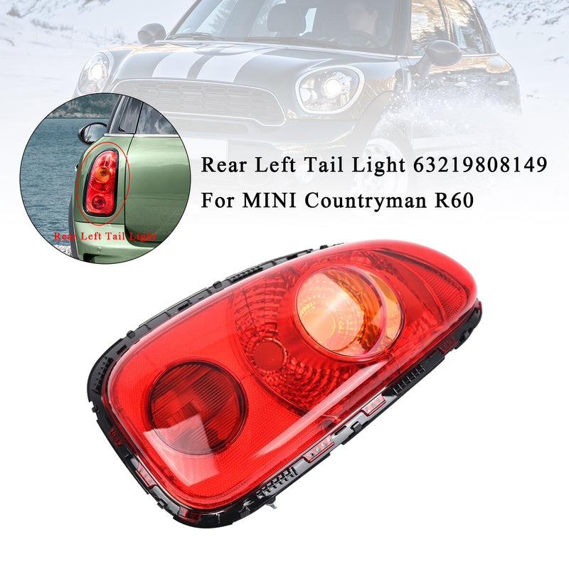 Rear Left Tail Light 63219808149 For MINI Countryman R60 Left Hand Drive