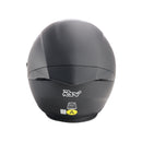 DOT Motorcycle Helmet Adult Street Full Face Orange Matte black