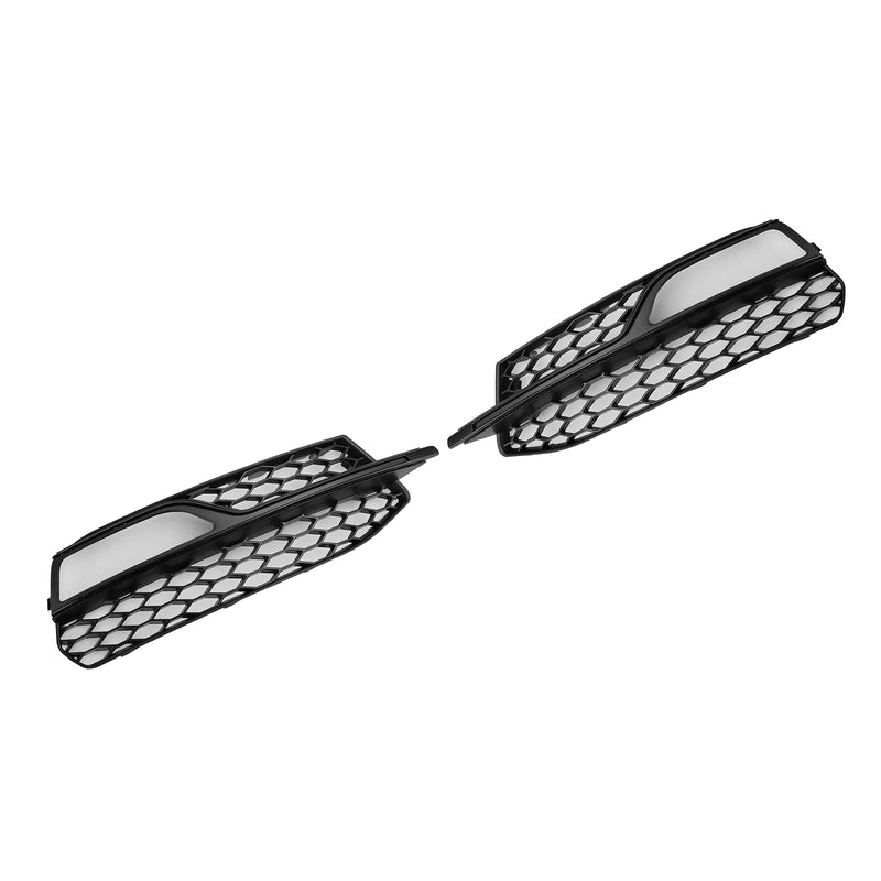 Front Lower Bumper Fog Light Cover Grille Fit AUDI A3 S3 S-Line 2013-2016